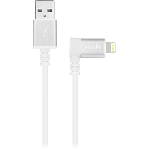 Moshi USB Type-A Male to Angled Lightning Male Cable