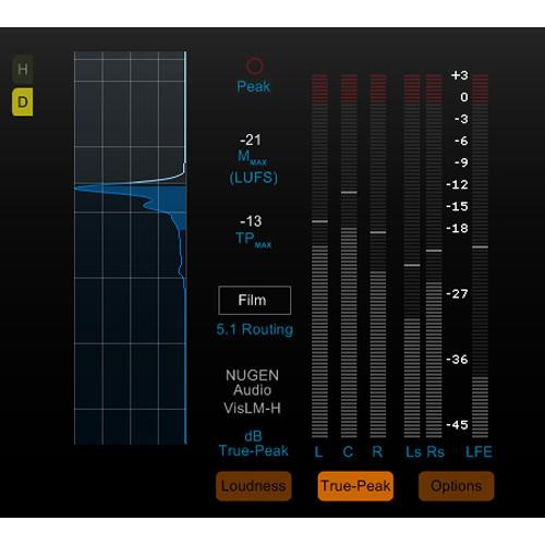 NuGen Audio VisLM-H2 with DSP Extension - Industry Standard Loudness Metering