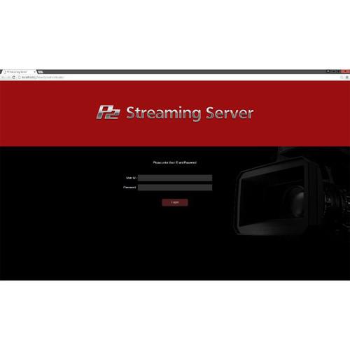 Panasonic P2 HD Video Streaming Software