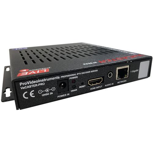 ProVideoInstruments VeCASTER Pro HD HDMI to IPTV Streaming Encoder