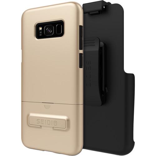 Seidio SURFACE Case with Kickstand and Holster for Galaxy S8