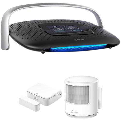 TP-Link SR20 Smart Home Router & Hub Kit with CS100 Door Sensor and MS100 Smart Motion Sensor