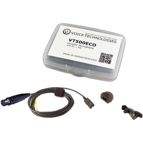 Voice Technologies VT500ECO Omnidirectional Miniature Lavalier Microphone Economy Package