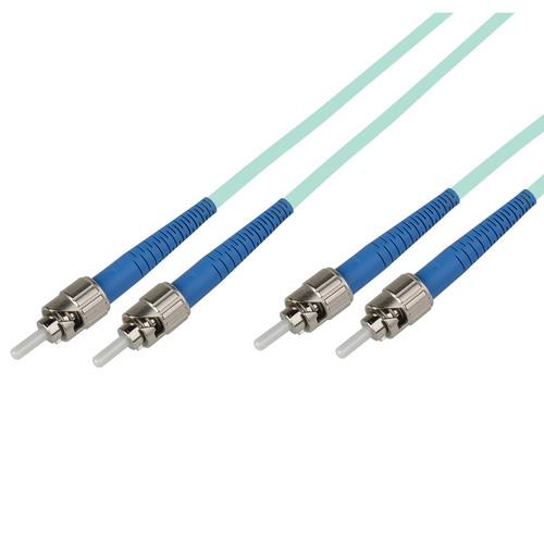 Camplex Duplex ST to Duplex ST Multimode Fiber Optic Patch Cable