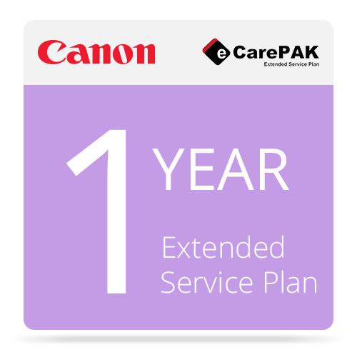 Canon 1-Year eCarePAK Extended Service Plan for iPF770 Printer & L36ei Scanner