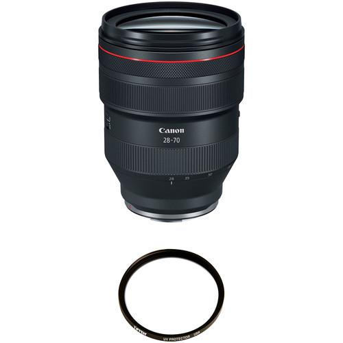 Canon RF 28-70mm f 2L USM Lens with UV Filter Kit