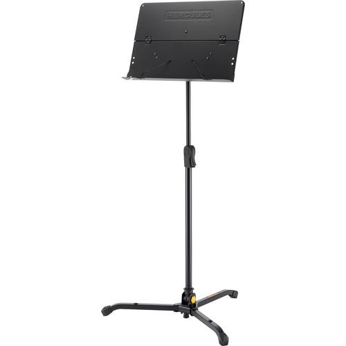 HERCULES Stands 75 to 90° Tilting Music Stand with Solid Folding Desk