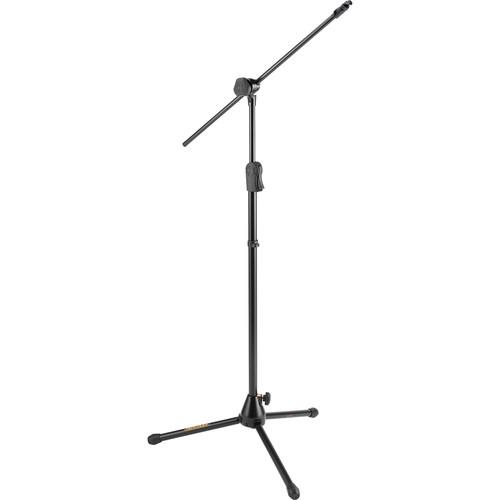HERCULES Stands MS533B EZ Clutch Tripod Microphone Stand with Hideaway Boom