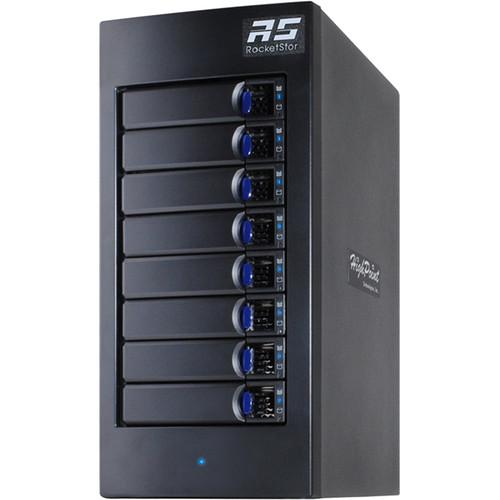 HighPoint rDrive 6628 Series 48TB 8-Bay Thunderbolt 3 Turbo RAID Array for Windows