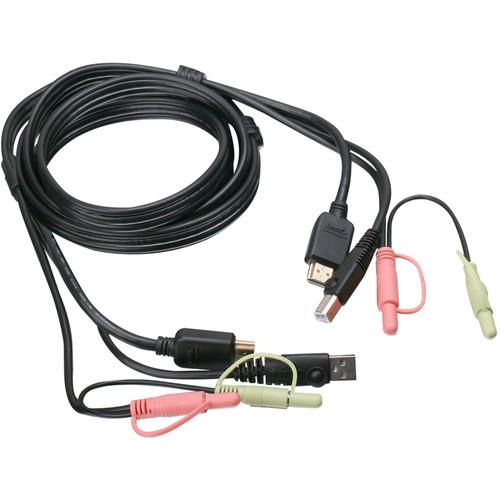 IOGEAR HDMI KVM Cable with USB and Audio