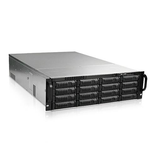 iStarUSA EX3M16 16-Bay Storage Server 3 RU Rackmount Case with 600W Power Supply