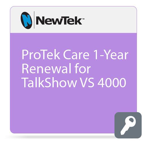 NewTek ProTek Care 1-Year Renewal for Talkshow VS 4000