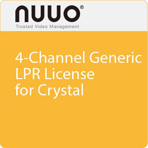 NUUO 4-Channel Generic LPR License for Crystal