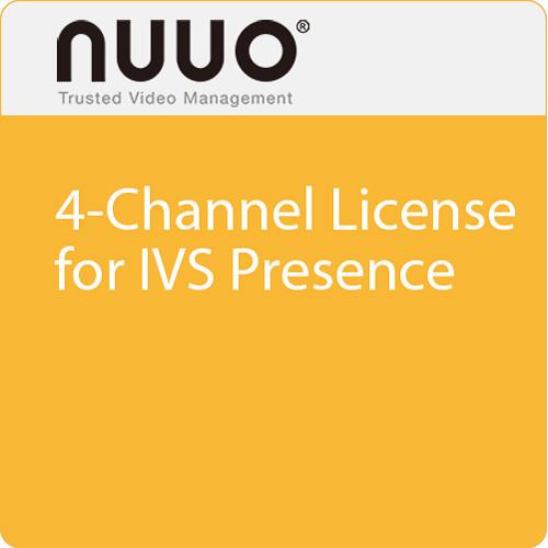 NUUO 4-Channel License for IVS Presence