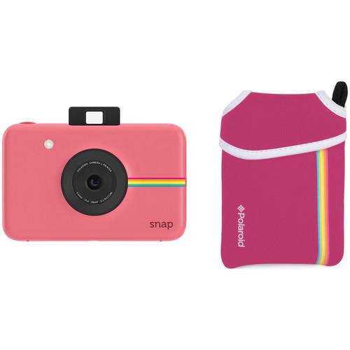 Polaroid Snap Instant Digital Camera with Pouch Kit