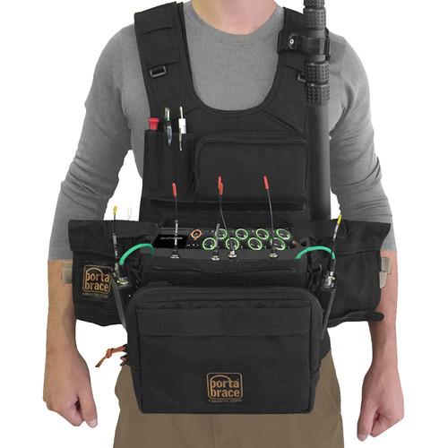 Porta Brace ATV-MIXPRE10T Audio Tactical Vest for Sound Devices MixPre-10T Recorder