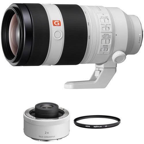 Sony FE 100-400mm f 4.5-5.6 GM OSS Lens with 2x Teleconverter Kit