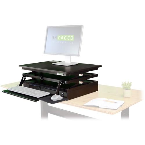 Uncaged Ergonomics Electric Changedesk Stand Up Converter