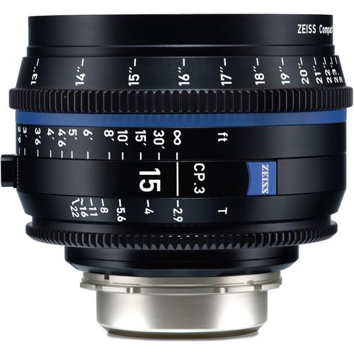 ZEISS CP.3 15mm T2.9 Compact Prime Lens