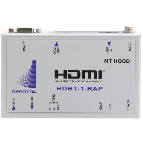 Apantac Single-Port HDBaseT HDMI Receiver with IR, RS232, GPI and Assignable POE