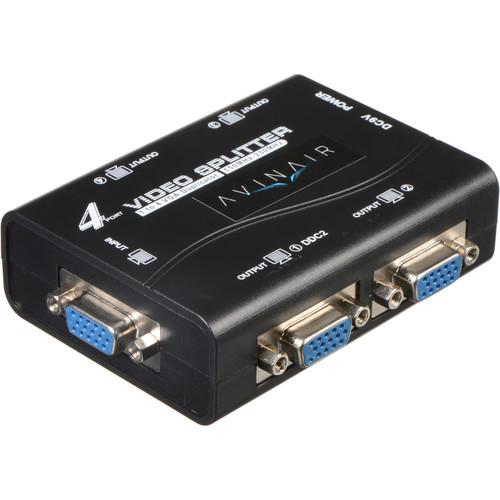 Avinair Spitfire 4-Port VGA Splitter