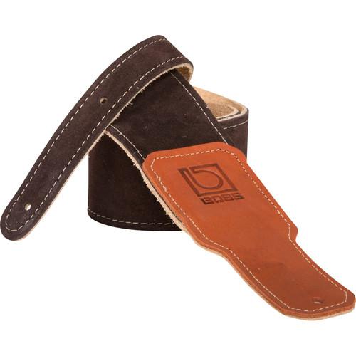 BOSS BSS-25-BRN Suede Instrument Strap