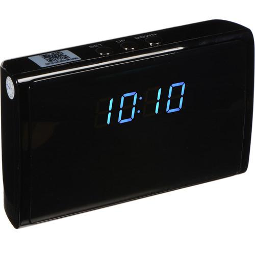BrickHouse Security iVu Digital Clock with 5MP Wi-Fi Hidden Camera