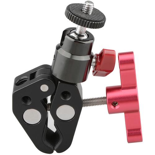 CAMVATE Super Clamp With 1 4"-20 Screw Ball Head Mount