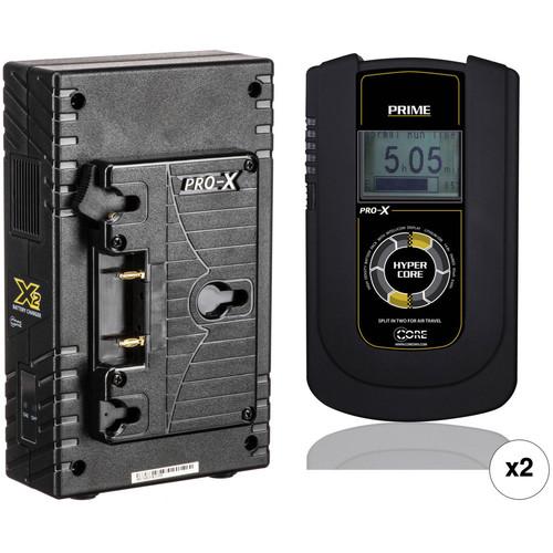 Core SWX HyperCore Prime 2-Battery Kit with X2A Vertical Charger