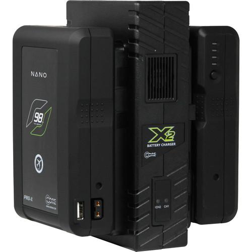 Core SWX Nano 2-Battery Kit with X2S Vertical Charger