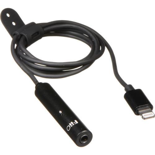 FiiO i1 Lightning to 3.5mm Headphone Adapter with Controls, FiiO, i1, Lightning, to, 3.5mm, Headphone, Adapter, with, Controls