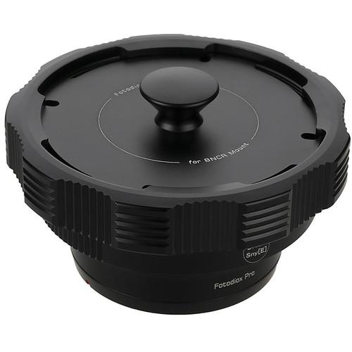FotodioX Pro Lens Mount Adapter for BNCR Cinema Lenses to Sony Alpha E-Mount Mirrorless Camera Body
