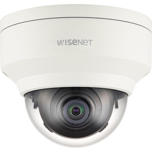 Hanwha Techwin WiseNet X Series 2MP Vandal-Resistant Outdoor Network Dome Camera with 2.4mm Lens
