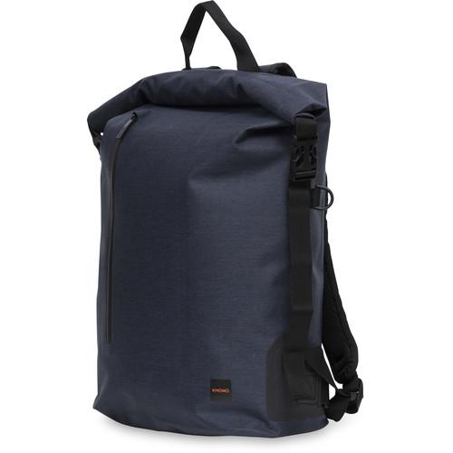 KNOMO USA 14" Cromwell Water-Resistant Roll Top Laptop Backpack