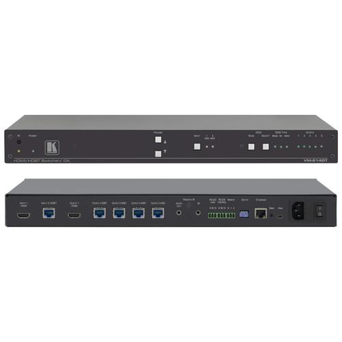 Kramer 2x1:4 4K UHD HDMI and HDBaseT Distribution Amplifier