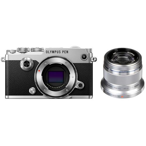 Olympus PEN-F Mirrorless Micro Four Thirds Digital Camera with 45mm Lens Kit
