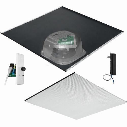 OWI Inc. 2-One Source 2x2 Full Grill Pkg 6" Amp Cat Speakers with Bluetooth Volume Control