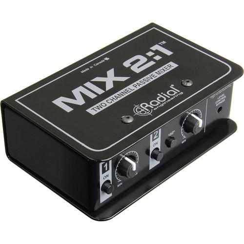 Radial Engineering MIX 2:1 2-Channel Audio