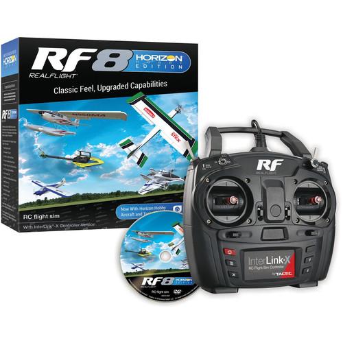 RealFlight RF8 Horizon Hobby Edition with InterLink-X Controller