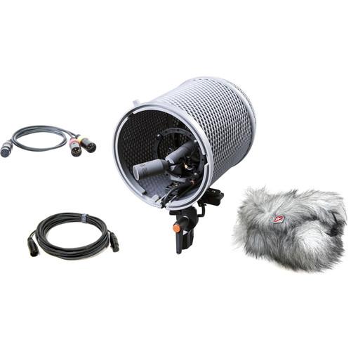 Schoeps ORTF Stereo Outdoor Set CCM 4 Lg Condenser Microphones with Basket-Type Windscreen