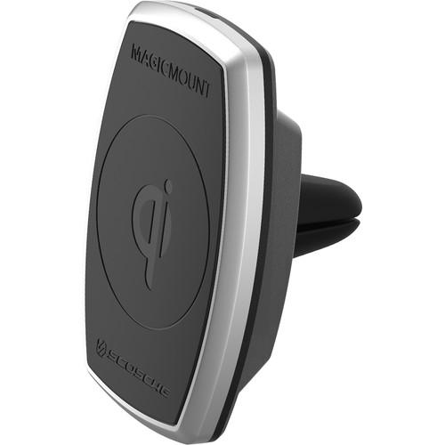 Scosche MagicMount Pro Qi Wireless Charging Magnetic Car Vent Mount
