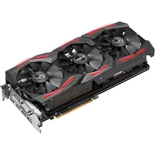 ASUS Republic of Gamers Strix Radeon RX Vega64 OC Edition Graphics Card