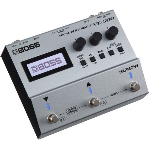 BOSS VE-500 Vocal Performer Pedal