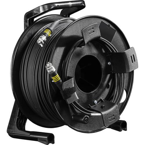 FieldCast 4Core Single-Mode Fiber Optic Cable on Winding Drum