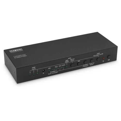 Flexson 3-Input HDMI Switch and Audio