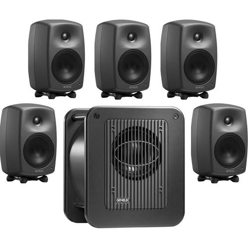 Genelec 8030.LSE Broadcast Pak 5" Active 5.1 System with 8" Subwoofer
