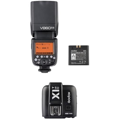 Godox VING V860IIS TTL Li-Ion Flash with X1T-S TTL Trigger Kit for Sony Cameras