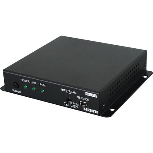 Link Bridge HDMI 2.0 Audio De-Embedder with HDCP 2.2 Compliance