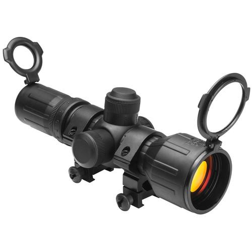 NcSTAR 3-9x42 Rubber-Armored Compact Riflescope