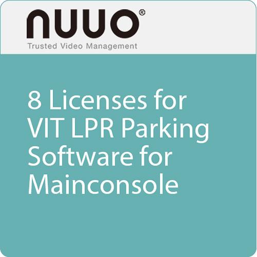 NUUO 8 Licenses for VIT LPR Parking Software Dongle for Mainconsole
